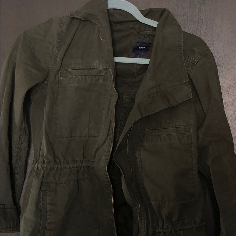 Green Cargo Jacket - image 1